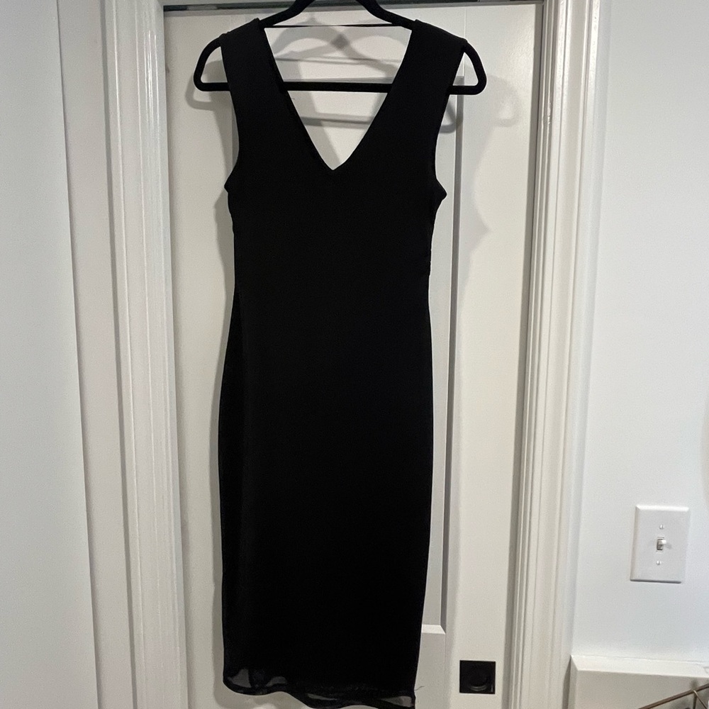 AFRM Slim Black Sleeveless Dress